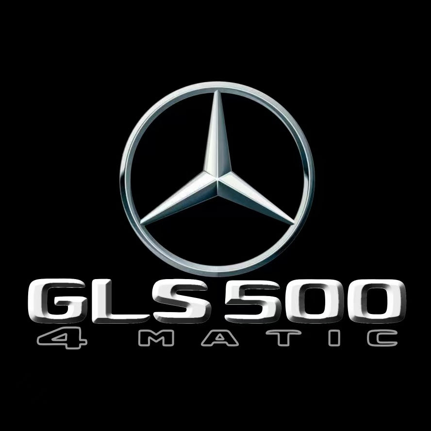 MERCEDES BENZ LOGO PROJECTOT LIGHTS Nr.03 (Menge 1 = 1 Sätze/2 Türleuchten)