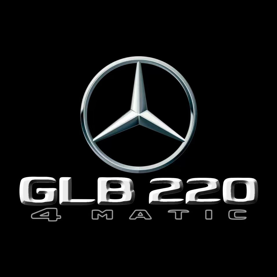 MERCEDES BENZ LOGO PROJECTOT LIGHTS Nr.03 (cantidad 1 = 1 juego/2 luces de puerta)