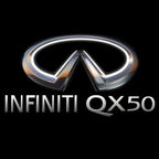LUCI PROIETTORI LOGO INFINITI QX56 Nr.74 (quantità 1 = 1 set / 2 luci porta)