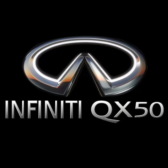 LUCI PROIETTORI LOGO INFINITI QX56 Nr.74 (quantità 1 = 1 set / 2 luci porta)