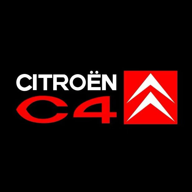 CITROËN C4  LOGO PROJECTOT LIGHTS (quantity 1 = 1 sets/2 door lights) Nr.6024q0t0141
