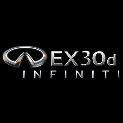 LUCI PROIETTORI LOGO INFINITI QX56 Nr.74 (quantità 1 = 1 set / 2 luci porta)