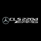 MERCEDES BENZ LOGO PROJECTOT LIGHTS Nr.03 (cantidad 1 = 1 juego/2 luces de puerta)