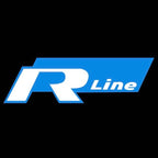 Volkswagen Door lights R LINE Logo Nr. 53 (cantidad 1 = 2 logo films /2 luces de puerta)