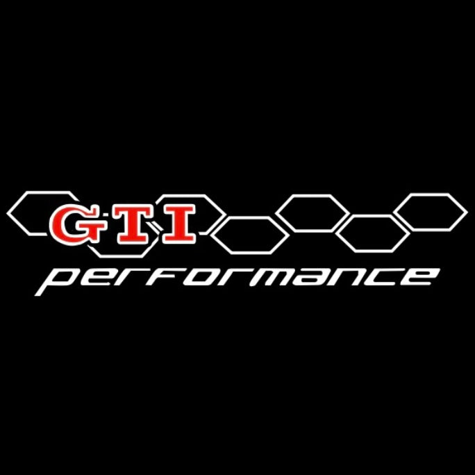 Volkswagen Türleuchten GTI performance Logo Nr. 20 (Menge 1 = 2 Logofolien /2 Türleuchten)