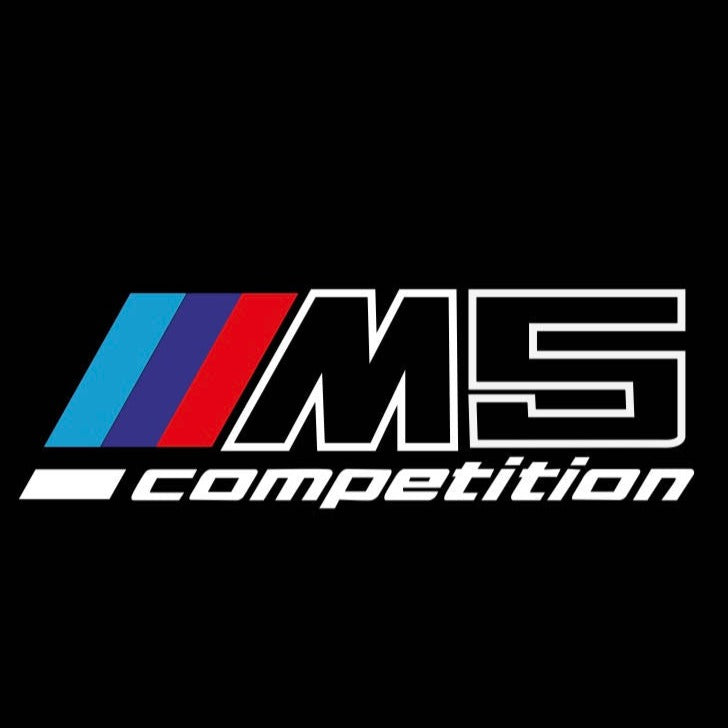 BMW M5 LOGO PROJECTOT LIGHTS Nr.23 (Menge 1 = 1 Sets/2 Türleuchten)