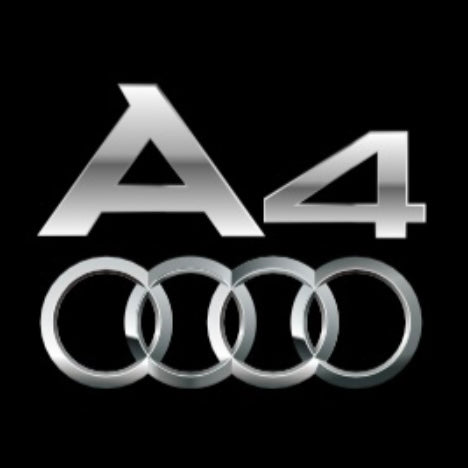 AUDI LOGO PROJECTOT LIGHTS Nr.120 (quantité 1 = 2 Logo Films /2 feux de porte)