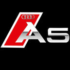 AUDI LOGO PROJECTOT LIGHTS Nr.120 (quantité 1 = 2 Logo Films /2 feux de porte)