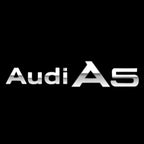 AUDI LOGO PROJECTOT LIGHTS Nr.120 (الكمية 1 = 2 Logo Films /2 أضواء الباب)