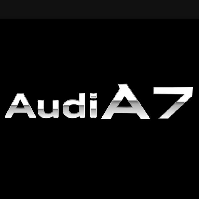 AUDI LOGO PROJECTOT LIGHTS Nr.120 (quantité 1 = 2 Logo Films /2 feux de porte)