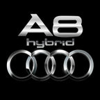 AUDI LOGO PROJECTOT LIGHTS Nr.46 (quantità 1 = 2 Logo Film /2 porta luci)