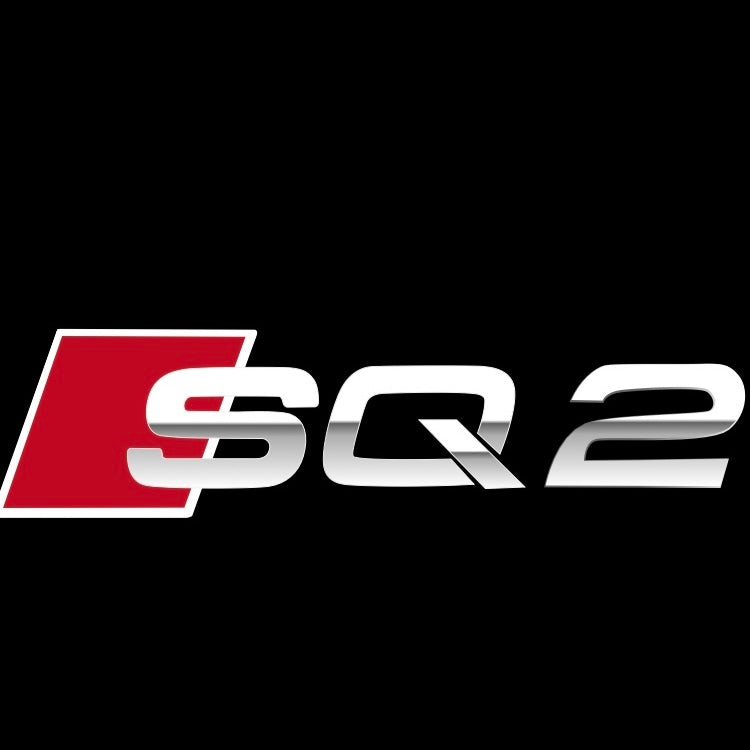 AUDI LOGO PROJECTOT LIGHTS Nr.120 (الكمية 1 = 2 Logo Films /2 أضواء الباب)
