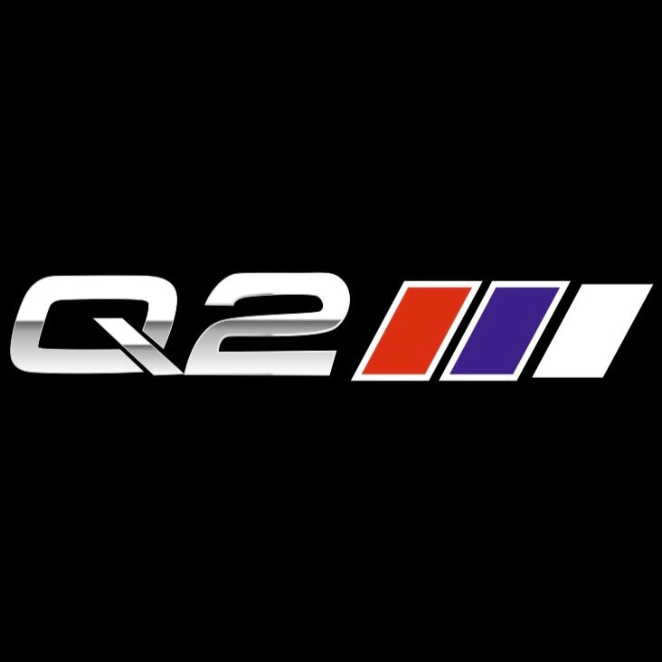 AUDI LOGO PROJECTOT LIGHTS Nr.120 (الكمية 1 = 2 Logo Films /2 أضواء الباب)