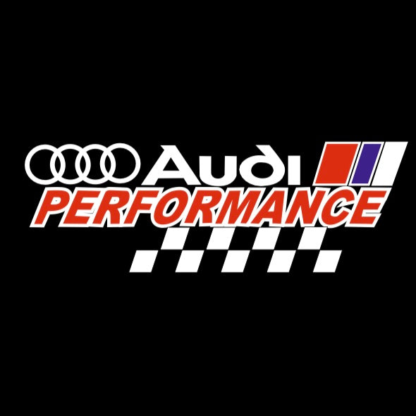 AUDI LOGO PROJECTOT LIGHTS Nr.120 (الكمية 1 = 2 Logo Films /2 أضواء الباب)