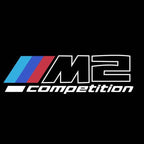 BMW M3 LOGO PROJECTOR LIGHTS Nr.24 (الكمية 1 = 1 مجموعة / 2 أضواء باب)