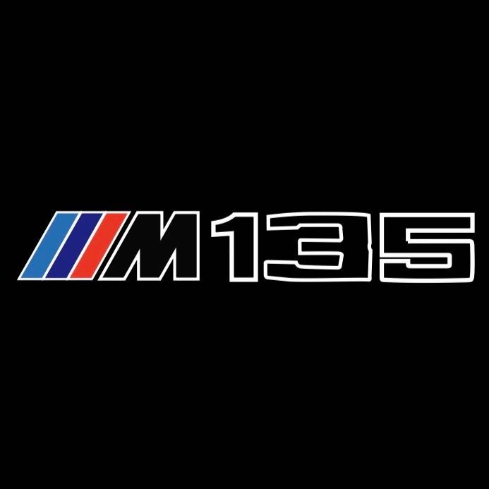 BMW  1 SERIES  M135   LOGO PROJECTOT LIGHTS (quantity 1 = 1 sets/2 door lights) Nr.6024t15