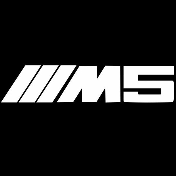 ÉCLAIRAGE DE PROJECTEUR BMW M3 LOGO Nr.24 (quantité 1 = 1 jeux / 2 feux de porte)