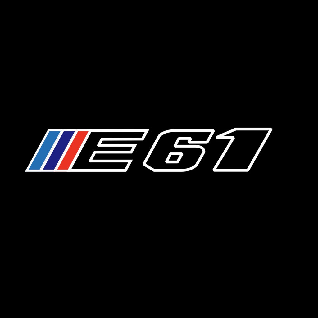 ÉCLAIRAGE DE PROJECTEUR BMW M3 LOGO Nr.24 (quantité 1 = 1 jeux / 2 feux de porte)