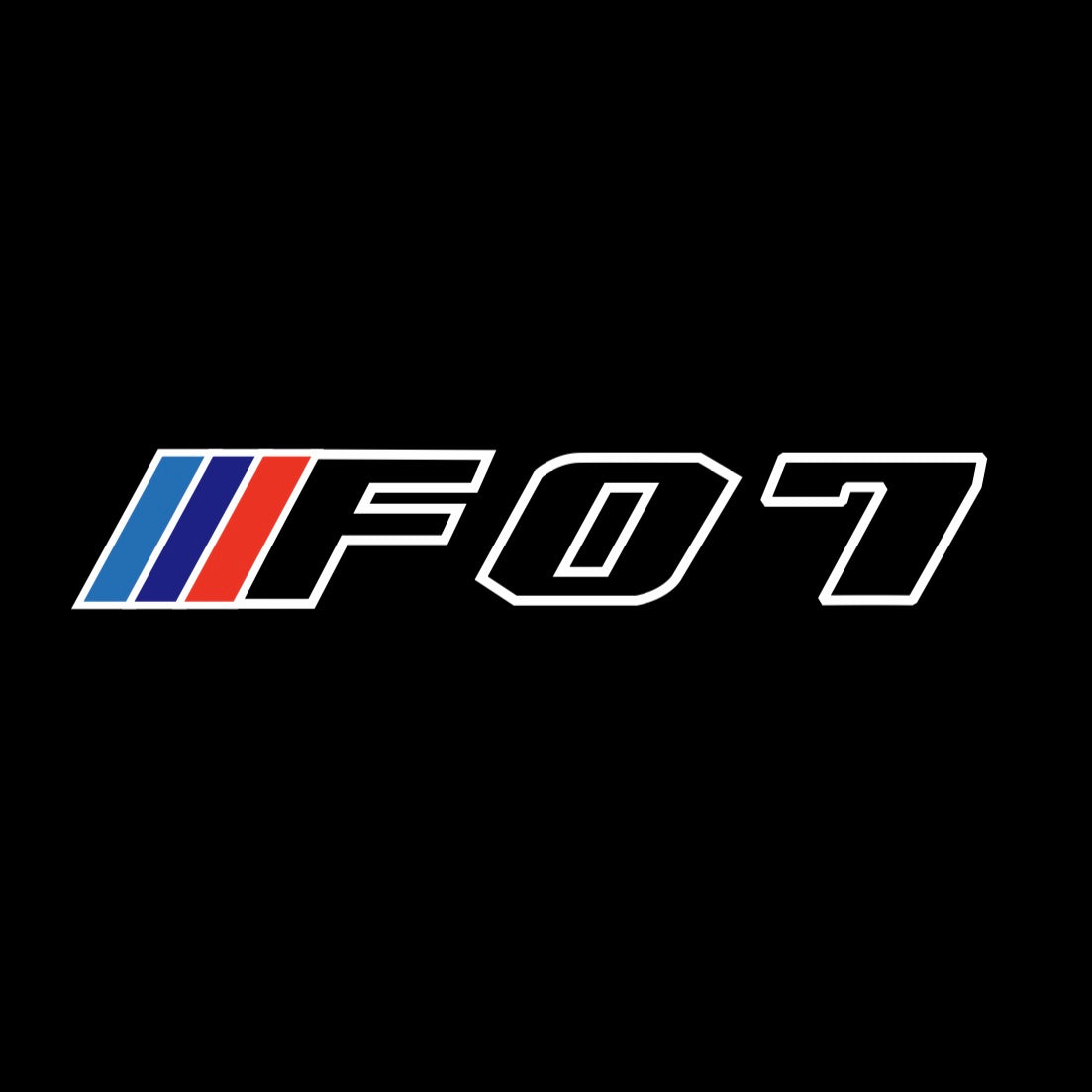 BMW M3 LOGO PROJECTOR LIGHTS Nr.24 (الكمية 1 = 1 مجموعة / 2 أضواء باب)