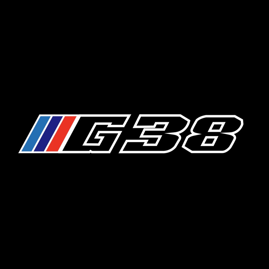 BMW M3 LOGO PROJECTOR LIGHTS Nr.24 (الكمية 1 = 1 مجموعة / 2 أضواء باب)