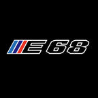 BMW M3 LOGO PROJECTOR LIGHTS Nr.24 (الكمية 1 = 1 مجموعة / 2 أضواء باب)