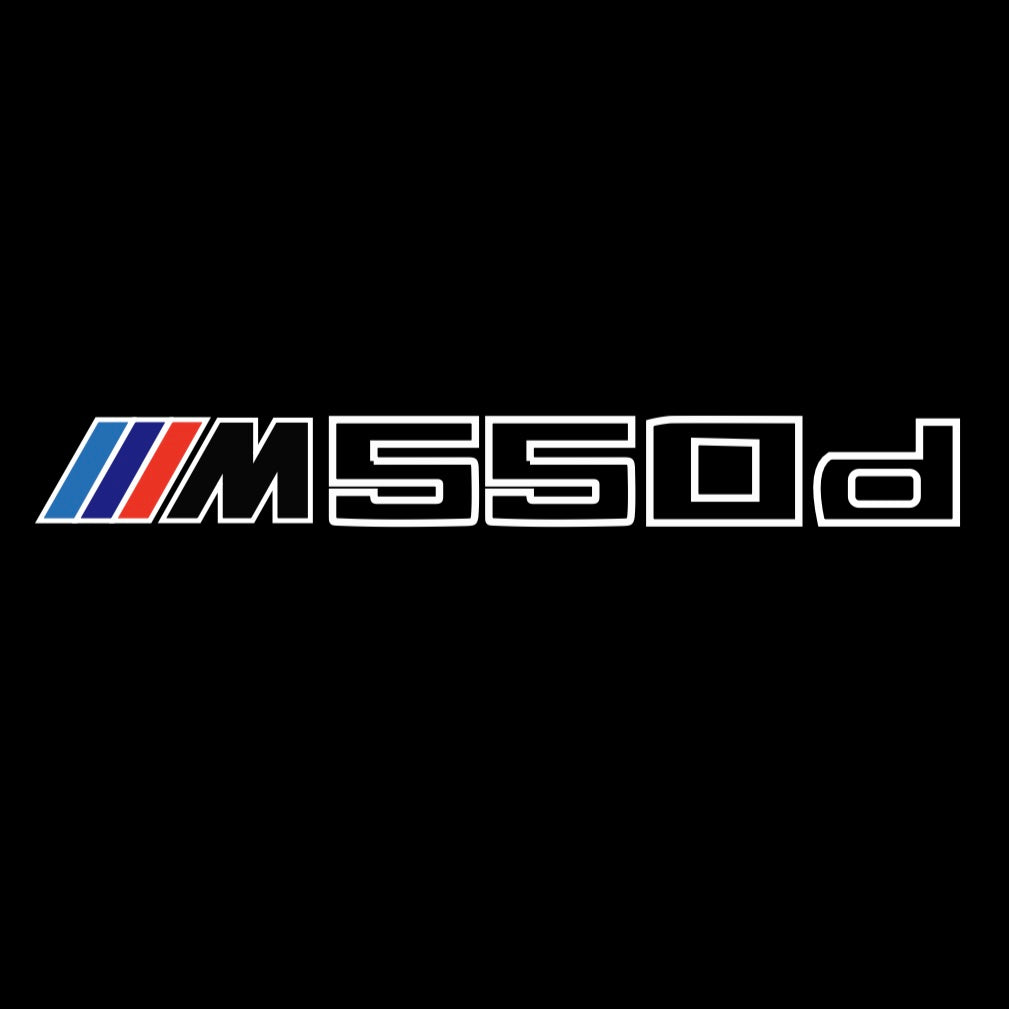 ÉCLAIRAGE DE PROJECTEUR BMW M3 LOGO Nr.24 (quantité 1 = 1 jeux / 2 feux de porte)