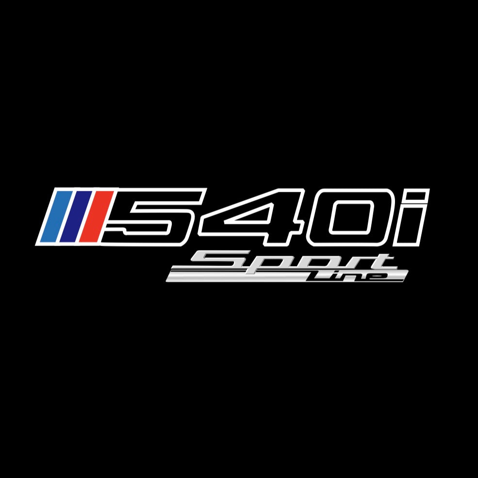 ÉCLAIRAGE DE PROJECTEUR BMW M3 LOGO Nr.24 (quantité 1 = 1 jeux / 2 feux de porte)