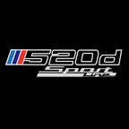 BMW M3 LOGO PROJECTOT LIGHTS Nr.24 (Menge 1 = 1 Sets/2 Türleuchten)