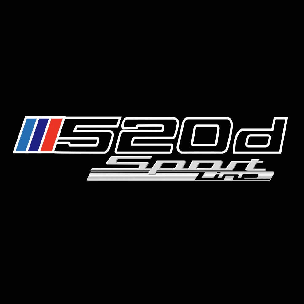 BMW M3 LOGO PROJECTOT LIGHTS Nr.24 (Menge 1 = 1 Sets/2 Türleuchten)