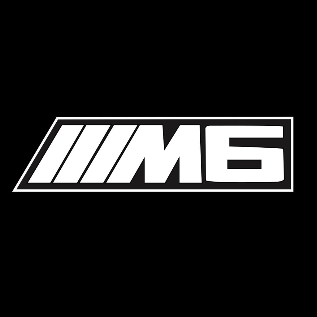 ÉCLAIRAGE DE PROJECTEUR BMW M3 LOGO Nr.24 (quantité 1 = 1 jeux / 2 feux de porte)