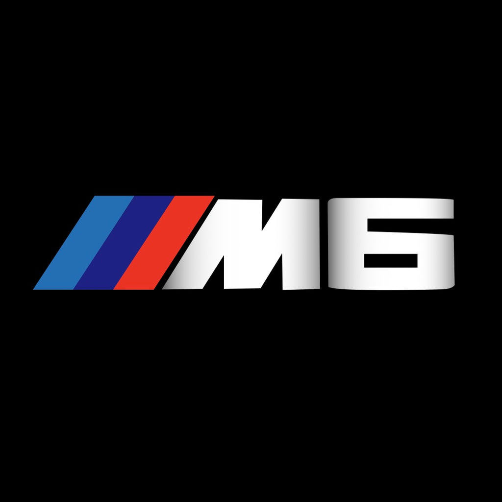 ÉCLAIRAGE DE PROJECTEUR BMW M3 LOGO Nr.24 (quantité 1 = 1 jeux / 2 feux de porte)