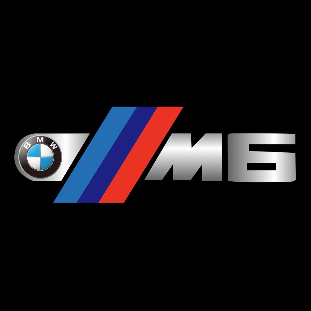 BMW 6 SERIES M6  LOGO PROJECTOT LIGHTS (quantity 1 = 1 sets/2 door lights) Nr.6024q118