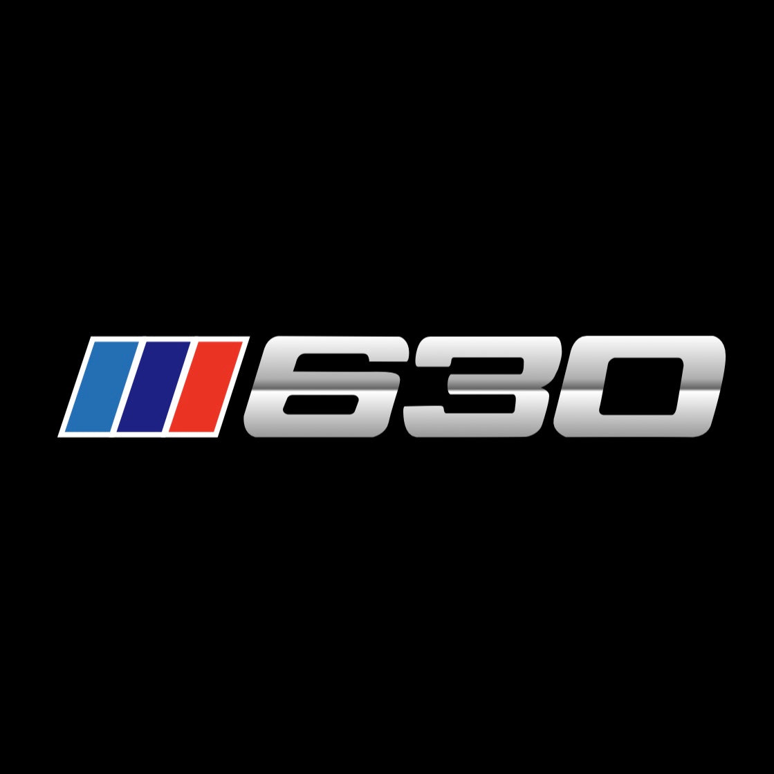 ÉCLAIRAGE DE PROJECTEUR BMW M3 LOGO Nr.24 (quantité 1 = 1 jeux / 2 feux de porte)