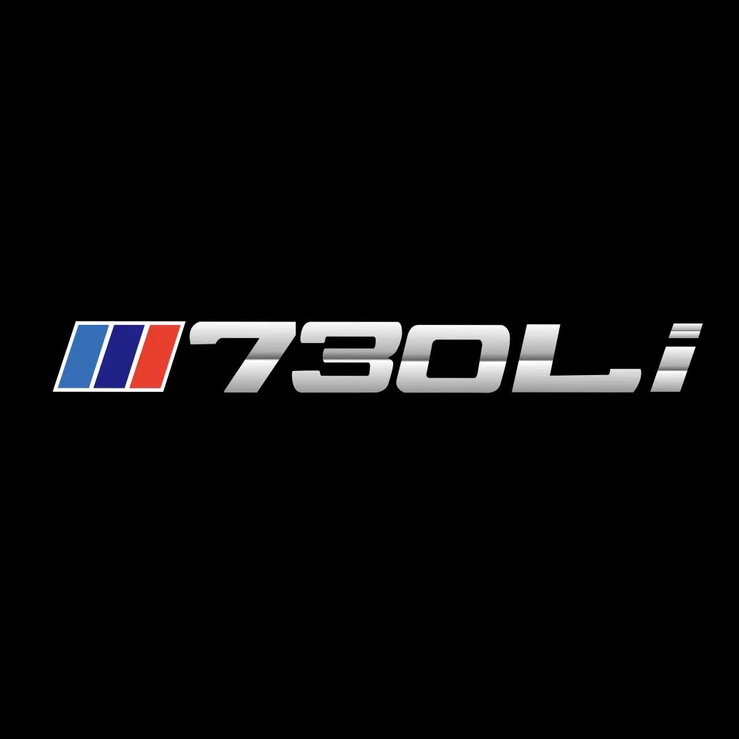 BMW M3 LOGO PROJECTOR LIGHTS Nr.24 (الكمية 1 = 1 مجموعة / 2 أضواء باب)