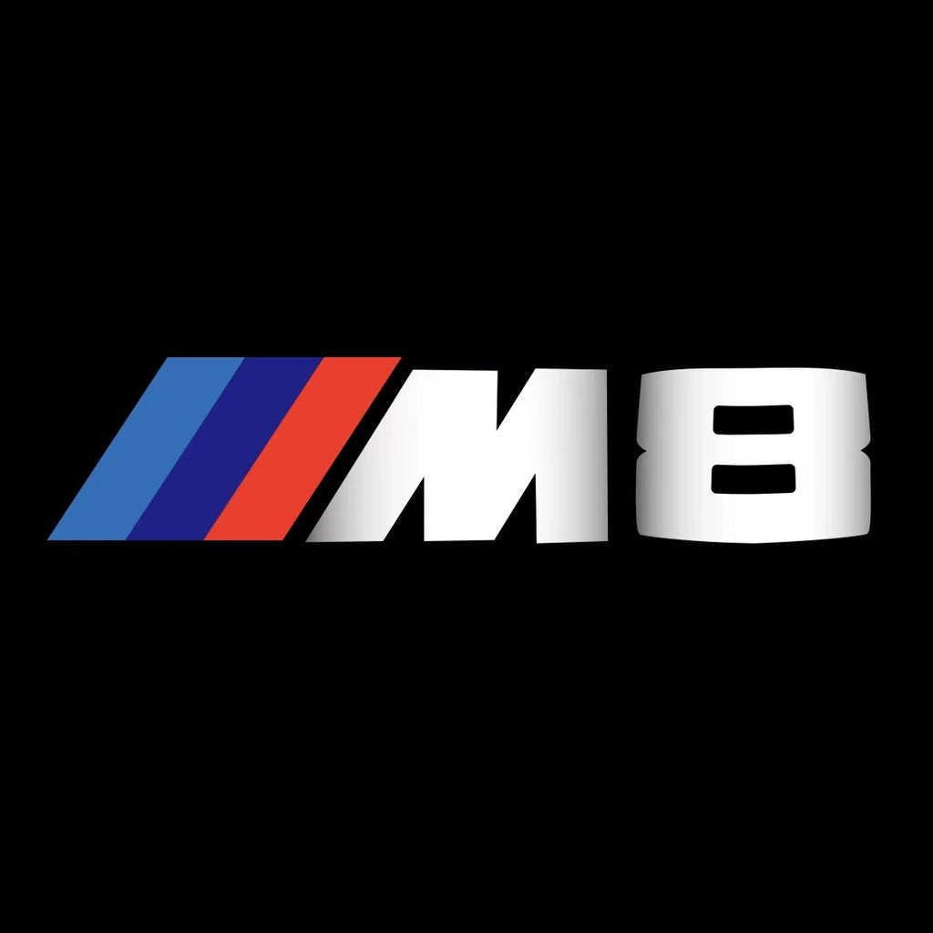 BMW M3 LOGO PROJECTOT LIGHTS Nr.24 (quantità 1 = 1 set/2 luci porta)