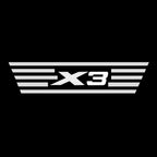 BMW X3  LOGO PROJECTOT LIGHTS (quantity 1 = 1 sets/2 door lights) Nr.6024q0t22