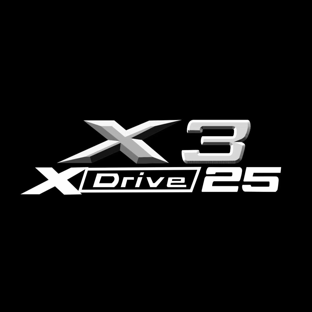 BMW X3 X drive 25  LOGO PROJECTOT LIGHTS (quantity 1 = 1 sets/2 door lights) Nr.6024q0t23