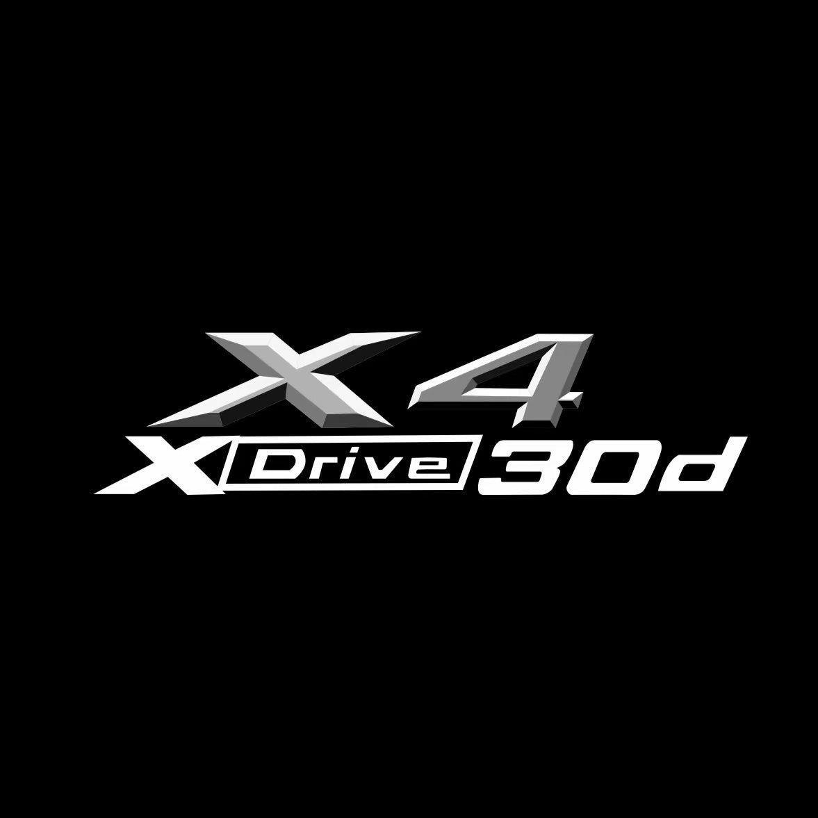 BMW X4 X DRIVE 30d LOGO PROJECTOT LIGHTS (quantity 1 = 1 sets/2 door lights) Nr.6024q0t033
