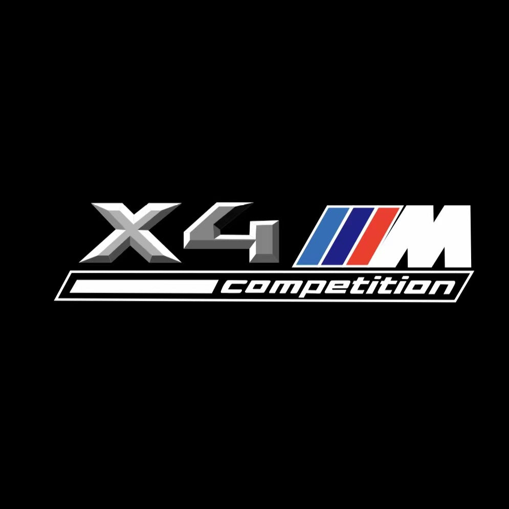 BMW X4M  LOGO PROJECTOT LIGHTS (quantity 1 = 1 sets/2 door lights) Nr.6024q0t042