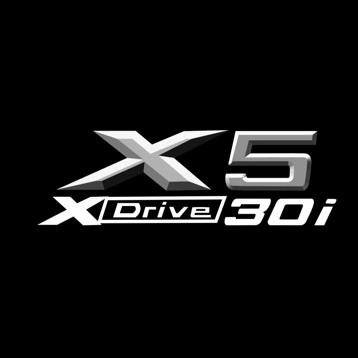 BMW X5 X Drive 30i  LOGO PROJECTOT LIGHTS (quantity 1 = 1 sets/2 door lights) Nr.6024q0t060