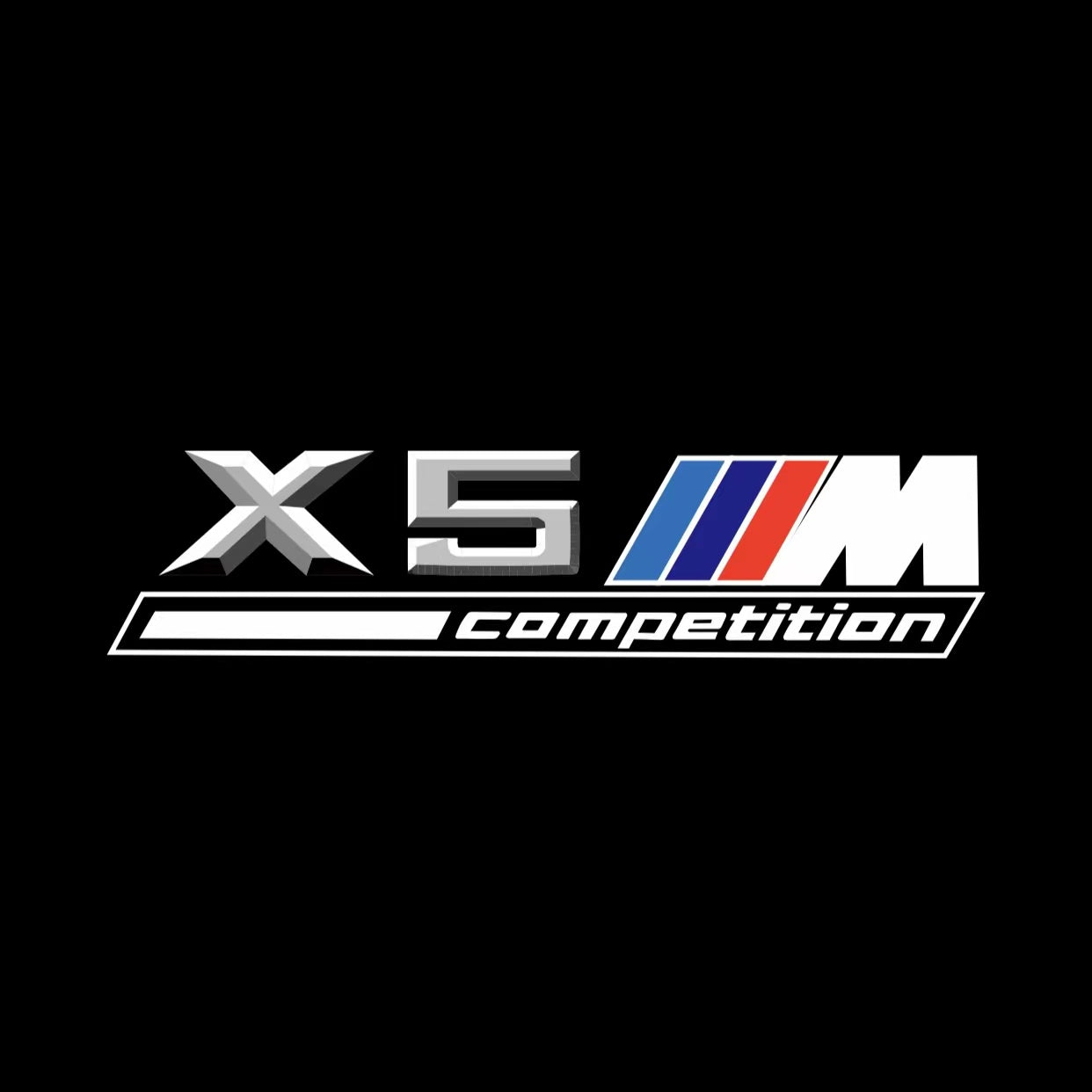 BMW X5M  LOGO PROJECTOT LIGHTS (quantity 1 = 1 sets/2 door lights) Nr.6024q0t049