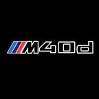 BMW M3 LOGO PROJECTOR LIGHTS Nr.24 (الكمية 1 = 1 مجموعة / 2 أضواء باب)