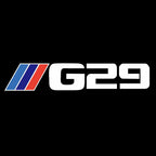 ÉCLAIRAGE DE PROJECTEUR BMW M3 LOGO Nr.24 (quantité 1 = 1 jeux / 2 feux de porte)