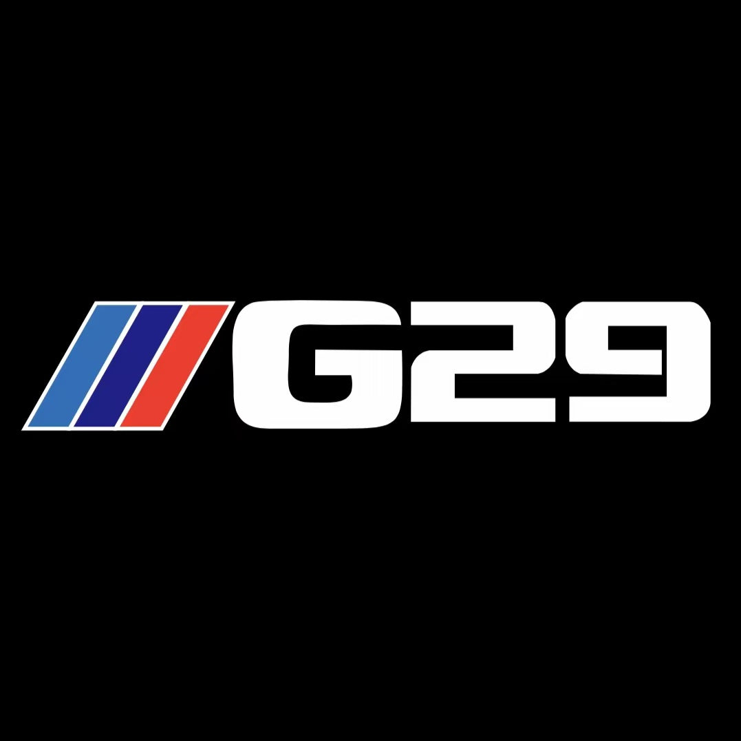 ÉCLAIRAGE DE PROJECTEUR BMW M3 LOGO Nr.24 (quantité 1 = 1 jeux / 2 feux de porte)