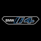 ÉCLAIRAGE DE PROJECTEUR BMW M3 LOGO Nr.24 (quantité 1 = 1 jeux / 2 feux de porte)