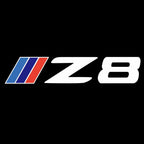 BMW M3 LOGO PROJECTOR LIGHTS Nr.24 (الكمية 1 = 1 مجموعة / 2 أضواء باب)
