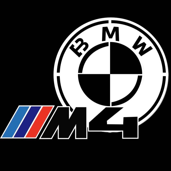 BMW M3 LOGO PROJECTOT LIGHTS Nr.24 (quantità 1 = 1 set/2 luci porta)