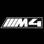 BMW M3 LOGO PROJECTOR LIGHTS Nr.24 (الكمية 1 = 1 مجموعة / 2 أضواء باب)