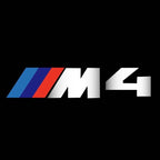ÉCLAIRAGE DE PROJECTEUR BMW M3 LOGO Nr.24 (quantité 1 = 1 jeux / 2 feux de porte)