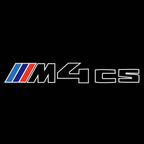BMW M3 LOGO PROJECTOR LIGHTS Nr.24 (الكمية 1 = 1 مجموعة / 2 أضواء باب)